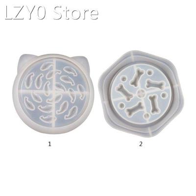 Cat Dog Bowl Epoxy Resin Mold Puppy Slow Feeder Silicone Mou