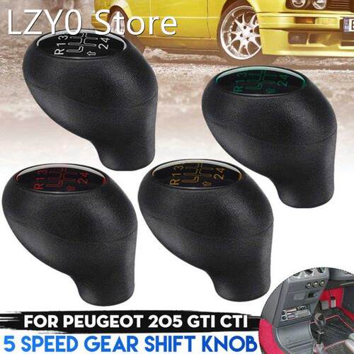 5 Speed Manual Gear Shift Knob Plastic Shifter Lever Handle