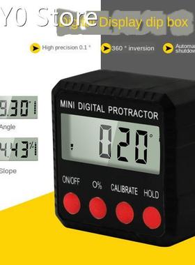 1PC NO BatteryDigital Inclinometer with bubble Digital Angle