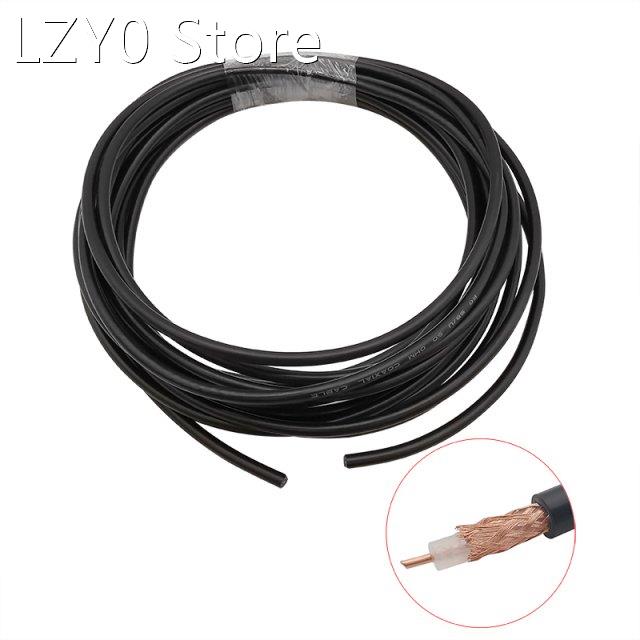 RG58 50 ohm RF Coaxial Cable Black RG-58 RG58U Coax Pigtail