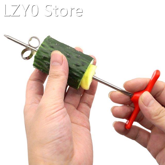 Vegetable Spiral Cutter Manual Roller Spiral Slicer Radish P