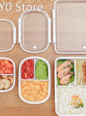 Portable Heatable Compartmental Lunch Box Bento Box Portable