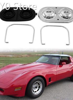 Brake Master Cylinder Cover with 2PCS Bails Rubber Gasket Ch