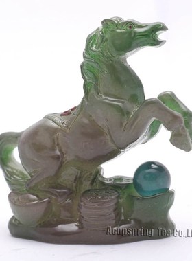 Green Horse,Lucky Charms,Chinese zodiac,Shenxiao,Allochroic