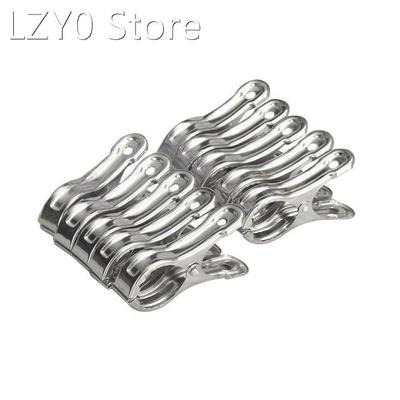 Clothes Peg 10PCS Outfit Stainless Steel Beach Towel Clips K