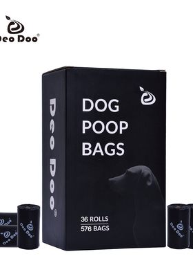 DeoDoo Dog Poop Bags Biodegradable Extra Thick Strong Biobas