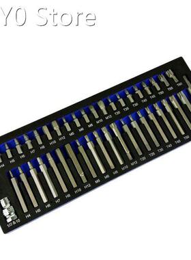 43pcs Socket Set Repair Tools Kit Hexagonal Torx 12 Point Sp