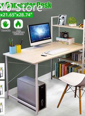 Wood Computer Desk Laptop Desk Writing Table Study Child Des