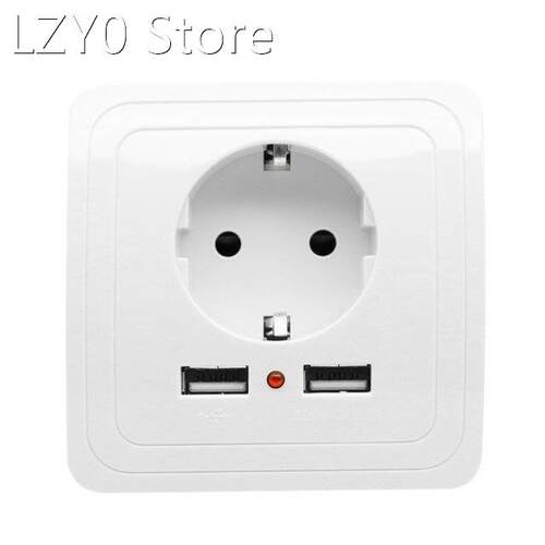 Smart Home POP Dual USB Port Wall Charger Adapter Charging 2