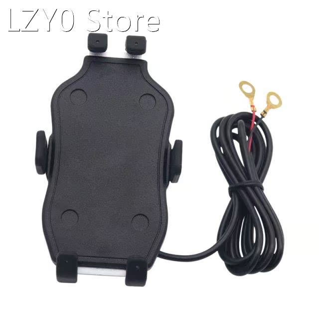 Motorcycle Mobile Phone Holder with USB 3.0 Quick Charge Ada