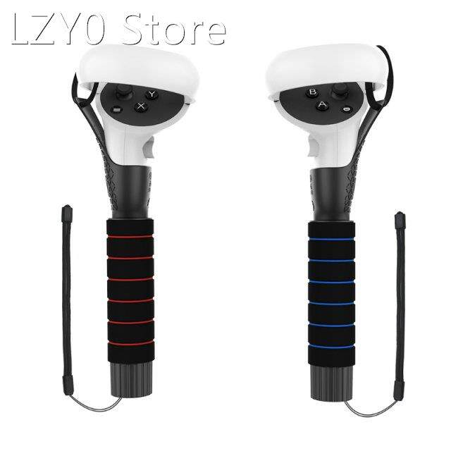 Extension Rod Dual Handles Extension Grips for -Oculus Quest