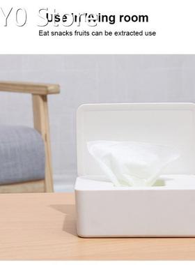 Wet Wipes Dispenser Holder Case With Lid Detachable Dustproo