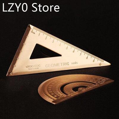 Semicircular Protractor 10cm High Quality Copper Protractor