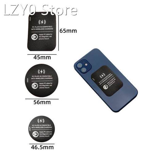10pcs Metal Plate Sheets For Wireless Charger Magnet Plate D