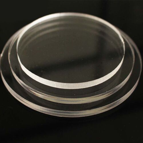 Round acrylic plywood base round super light clay snow clay