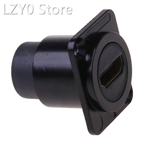 D-type Socket Network Plug Chassis Panel Mount Connector Met