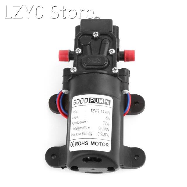 12V 72W High Pressure Micro Diaphragm Water Pump Automatic S