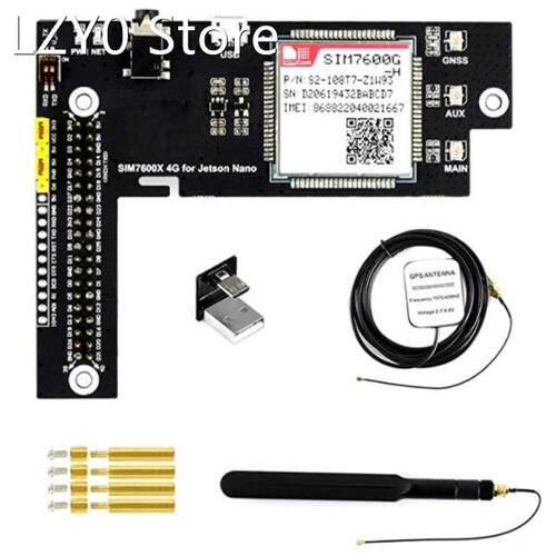 4G / 3G / 2G / GNSS Expansion Card Based on SIM7600G-H Suppo