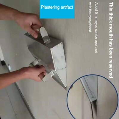Concrete Trowel Stainless Steel Wall Plastering Tools For Br