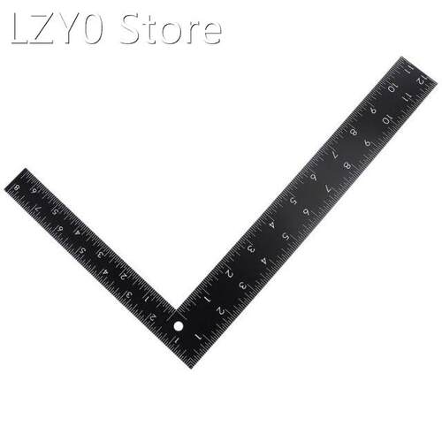 Metal L-Square Shape Patchwork Ruler for Tailor Garment Patt