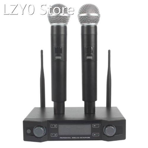 Handheld UHF Adjustable Frequency Wireless Microphone Handhe
