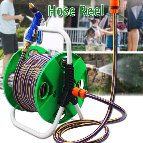 Portable Garden Hoses Wall Mount 10 40 M 1 / 2 Water Pipe O