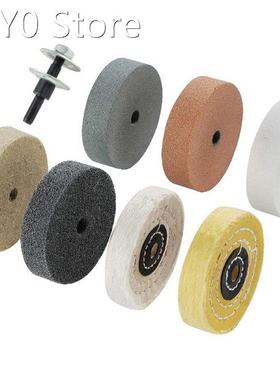 Buffing Polishing Wheel Kit 3 Inch,for Bench Buffer/Bench Gr