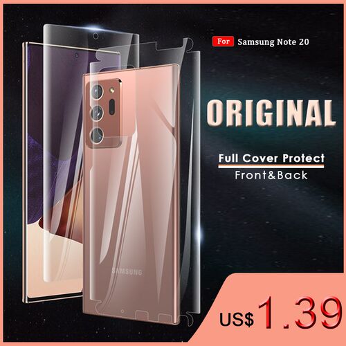 For Samsung Galaxy Note 20 Ultra Front+Back Full Cover Prot