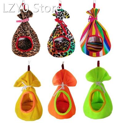 2022 New Bird Hanging Hammock Winter Warm Nest House Cage Hi