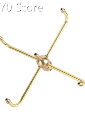 1/2 Internal Thread 3/4 External Thread Brass Rotating Fou