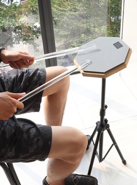 8 Inch Rubber Wooden Dumb Drum Practice Training Drum Pad /