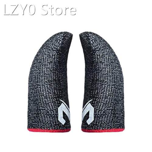 2 Pcs Phone Games Sweat-Proof Finger Gloves Thumbs Cover Ant
