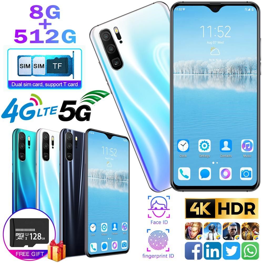 P30 Pro Smartphone Android 9.0 8GB RAM 512GB ROM 4800mAh MT