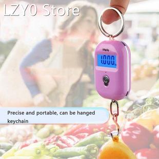 Portable Portable Weighing 25kg Luggage Hanging Scale Pocket