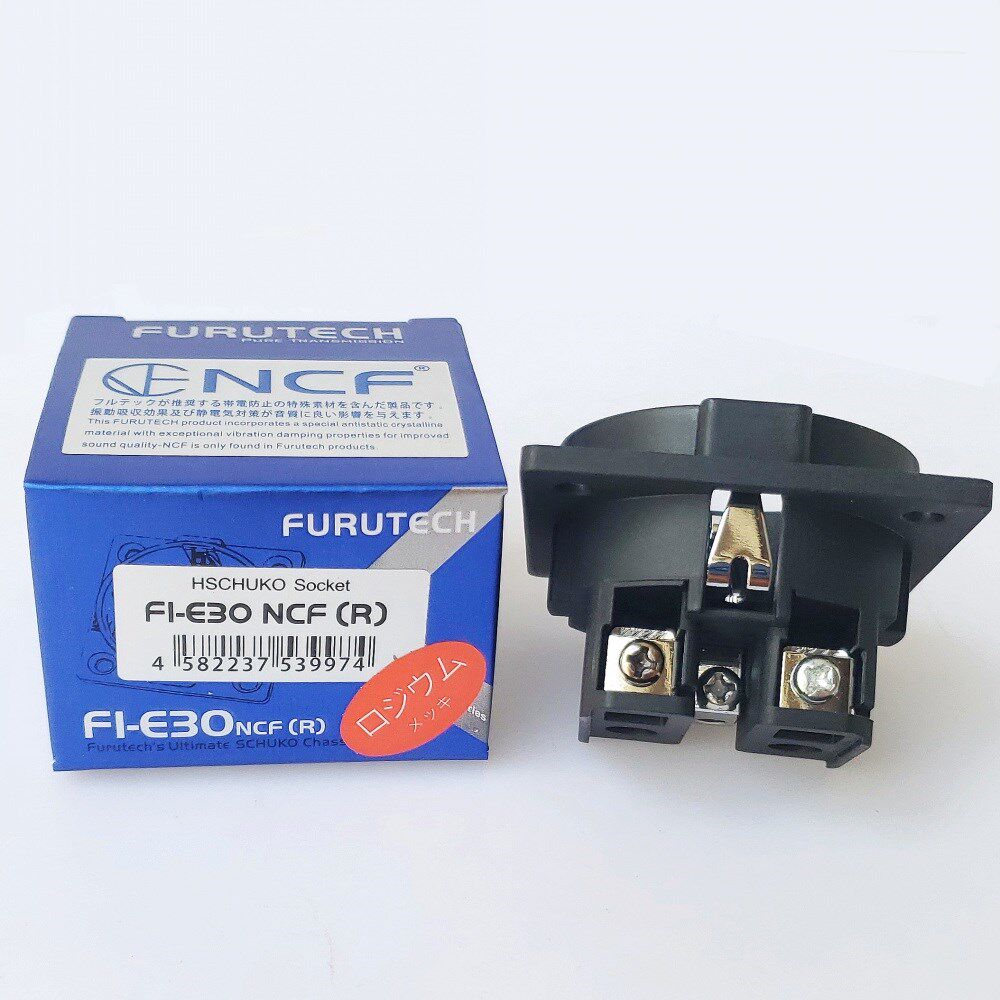Furutech  Schuko FI E30 NCF nano socket pure copper plated