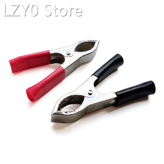 5 pcs/lot 1-17 30A Iron 70mm Alligator Clips Plastic PVC Iro