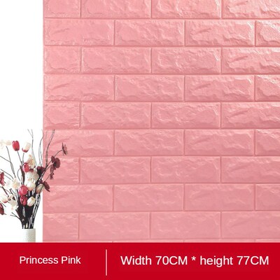 3D Wall Foam Brick wallpapers Self-Adhesive Wall er Backgrou