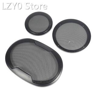 1Pair Auto Speaker Cover Car Subwoofer Grille Black 4 Inches