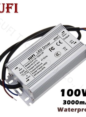 AC85 277V to DC18 34V Power Supply 100W LED Driver Waterpro