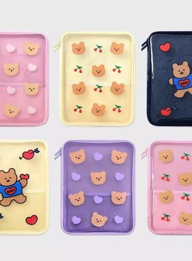 New Fashion Bear Laptop Case Bags For Korean Ins Cute bear