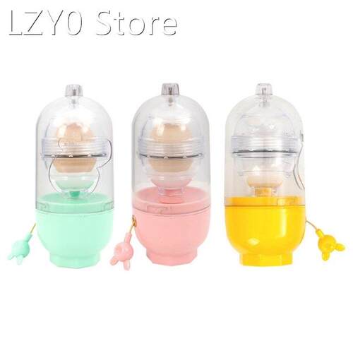 New Egg Yolk White Mixer Scrambler Shaker Portable Hand Pull