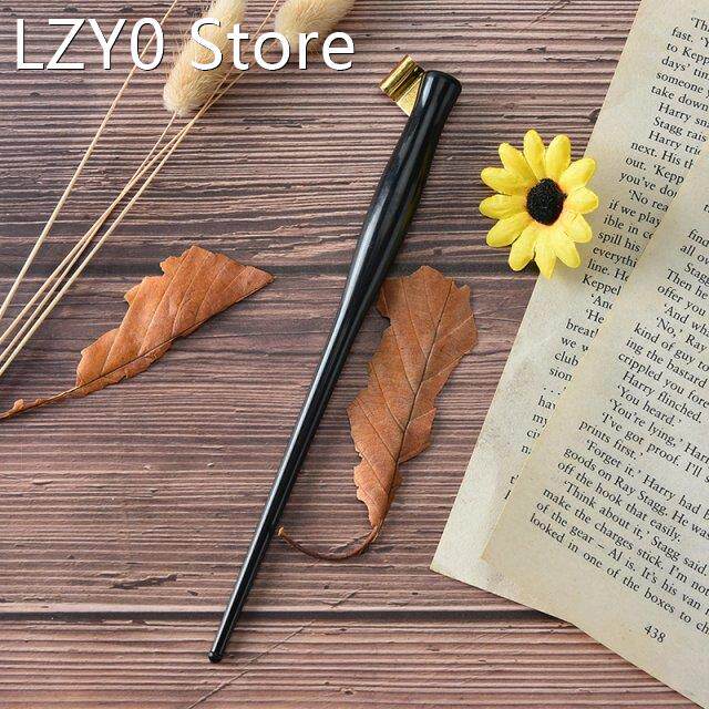 1pc antique dip pen holder oblique english copperplate scrip