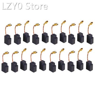 10 Pairs of Carbon Brushes 6.35X10X13 mm Power Tool Spare Pa