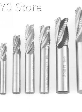 7pcs/lot Milling Cutter 4 Flutes 6-20mm HSS End Mill Router