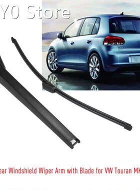Windshield Rear Back Wiper Arm with Blade Replacement Kit fo
