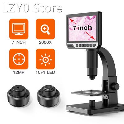 Inskam315 USB Microscope 7 Inch IPS Screen Industrial Digita