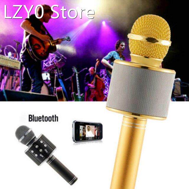 Professionele Bluetooth Draadloze Microfoon Luidspreker Hand - 实物图
