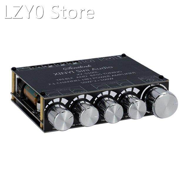 Bluetooth 5.0 2.1 Channel Power Audio Amplifier Stereo Subwo