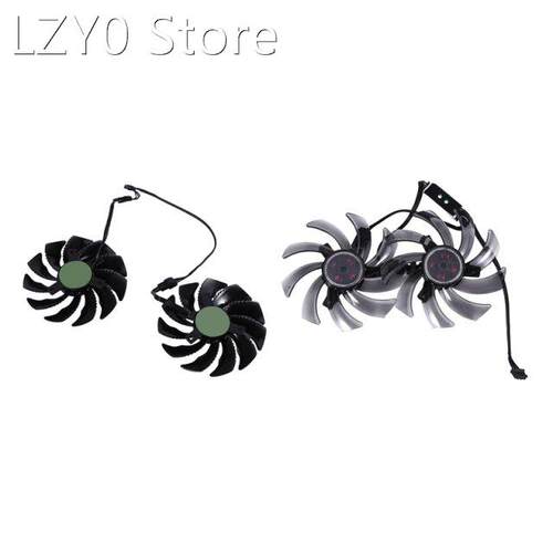 1 Pair Image Card 85Mm Ha9010h12f-Z 4Pin Cooler Fan & 1