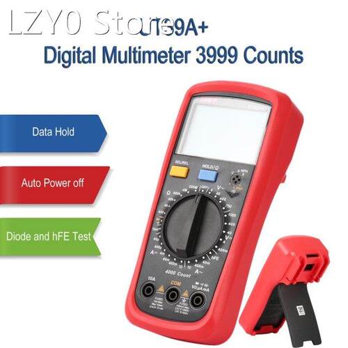 Digital Multimeter UNIT DC/AC Volt Amp Ohm Diode Multitester